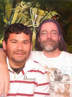 Dan and Terry at Pride in Minneapolis 2010 June 27